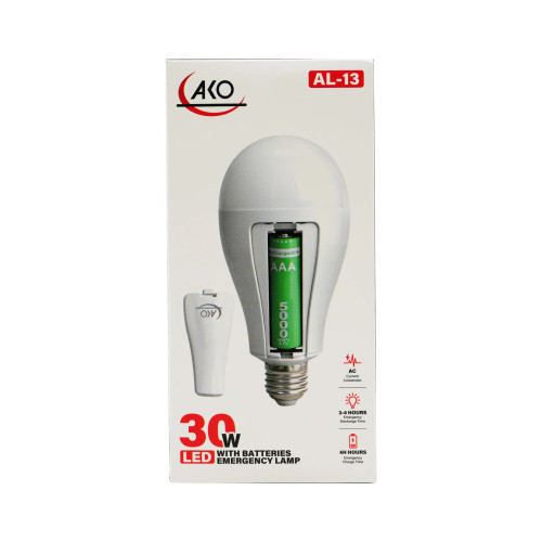خرید و بررسی قیمت چراغ اضطراری LED آکو مدل AL-13 در اکسسوری استور