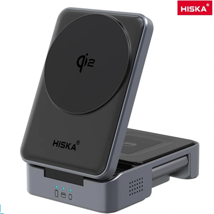 خرید شارژر وایرلس هیسکا مدل HR-15 با بهترین قیمت در اکسسوری استور