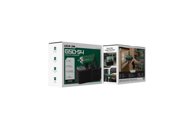 خرید پیچ گوشتی شارژی گرین لاین GSD-54 با قیمت استثنایی و گارانتی معتبر از اکسسوری استور
