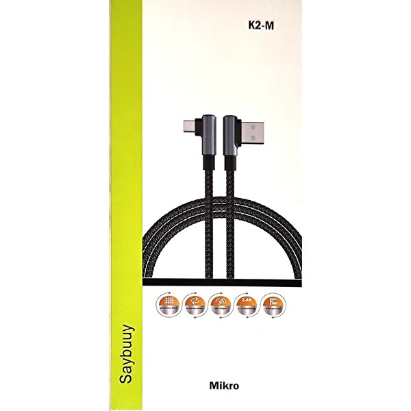 خرید و اطلاع از قیمت کابل گیمینگ سی بای مدل K2-M با ضمانت اصالت در اکسسوری استور.