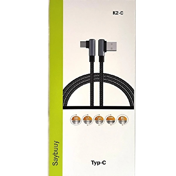 خرید و اطلاع از قیمت کابل تایپ سی سی بای مدل K2-C با تضمین اصالت در اکسسوری استور.