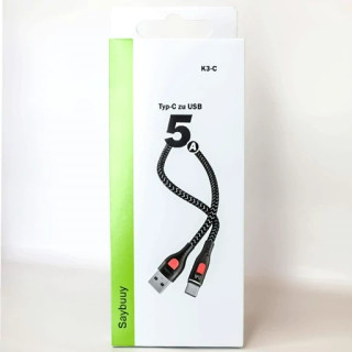 خرید کابل تبدیل USB به USB-C سی بای مدل K3-C با قیمت مناسب از اکسسوری استور