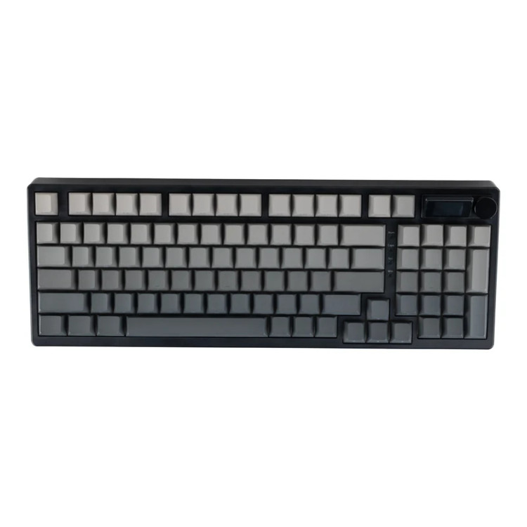 تصویر کیبورد گیمینگ مکانیکال هیسکا مدل HX-KEG450 با صفحهنمایش رنگی و نورپردازی RGB، مناسب برای خرید با بهترین قیمت از اکسسوری استور.