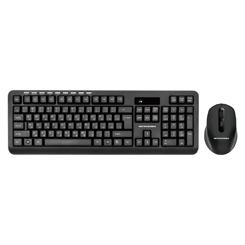 خرید ست کیبورد و موس بی‌سیم میتسوشیدا KC-6800 با قیمت مناسب از اکسسوری استور