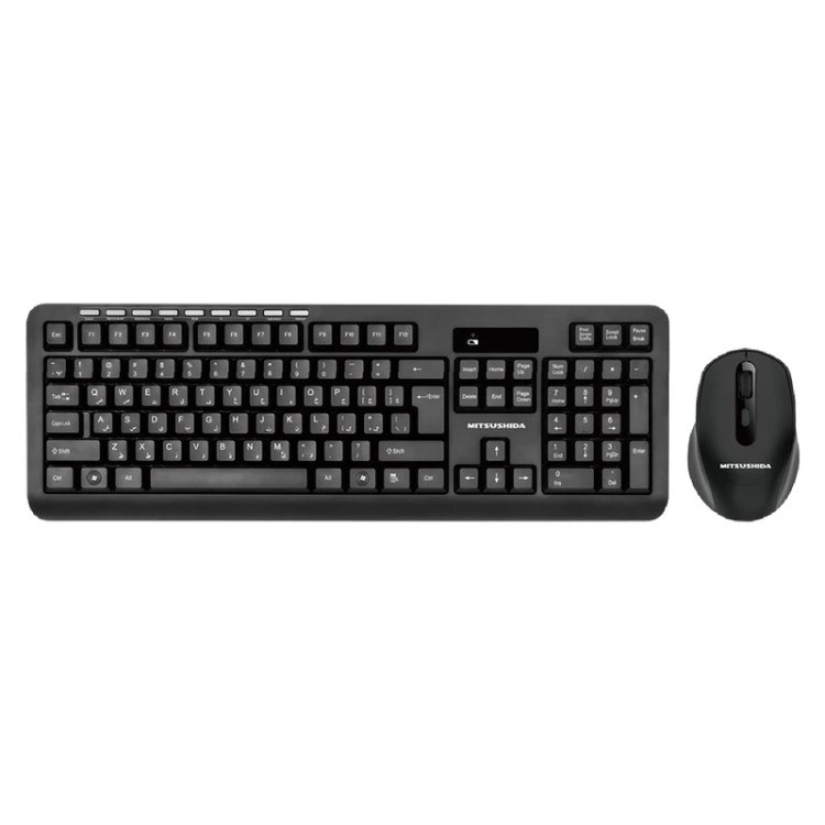 خرید ست کیبورد و موس بیسیم میتسوشیدا KC-6800 با قیمت مناسب از اکسسوری استور