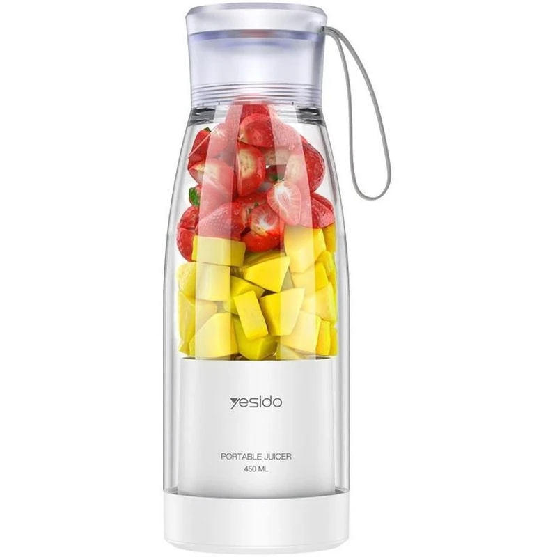 شیکر شارژی یسیدو مدل EC17 با ظرفیت 0.45 لیتر برای مخلوط کردن مکملهای ورزشی