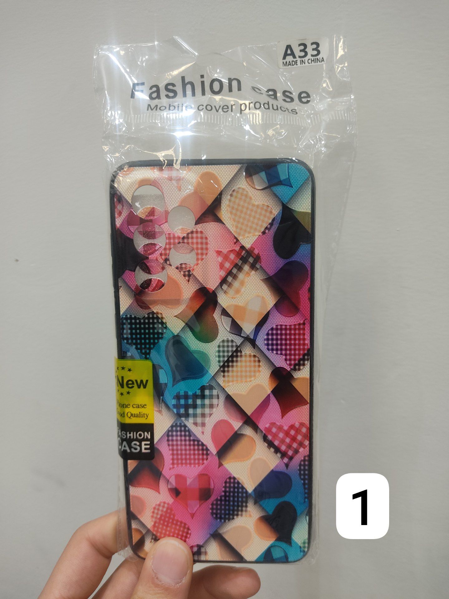قاب طرح دار گوشی A 33