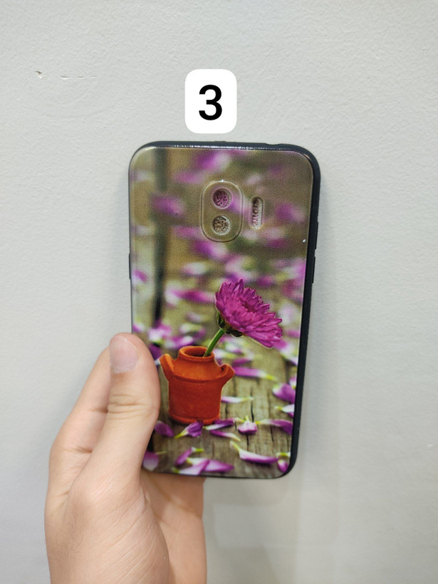 قاب طرح دار گوشی J250