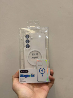 قاب magnetic شفاف سامسونگ s25 fe
