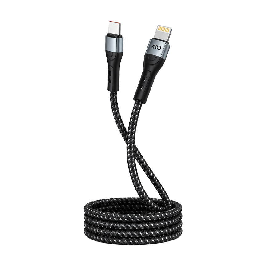خرید کابل تبدیل USB-C به لایتنینگ آکو مدل AC-102 با بهترین قیمت در اکسسوری استور