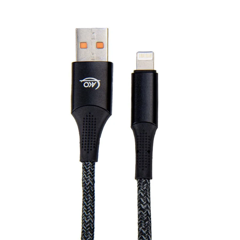 خرید کابل تبدیل USB به لایتنینگ آکو مدل AC-47 طول 1 متر با بهترین قیمت در اکسسوری استور