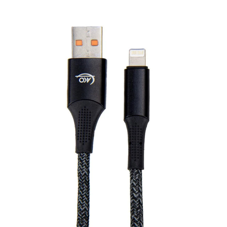 خرید کابل تبدیل USB به لایتنینگ آکو مدل AC-47 طول 1 متر با بهترین قیمت در اکسسوری استور