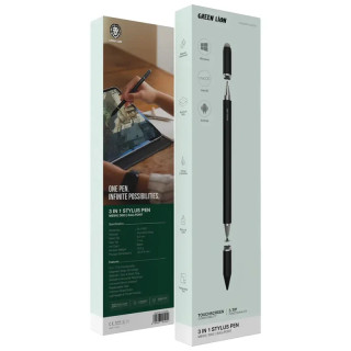 خرید قلم لمسی ۳ در ۱ گرینلاین مدل GL-PEN7 با بدنه آلومینیومی از اکسسوری استور